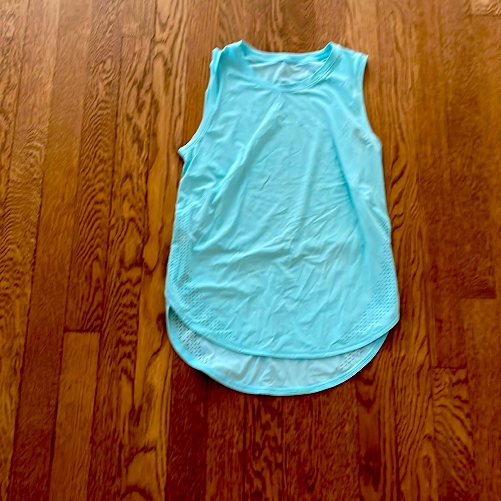 lululemon athletica Light Blue Tank Top